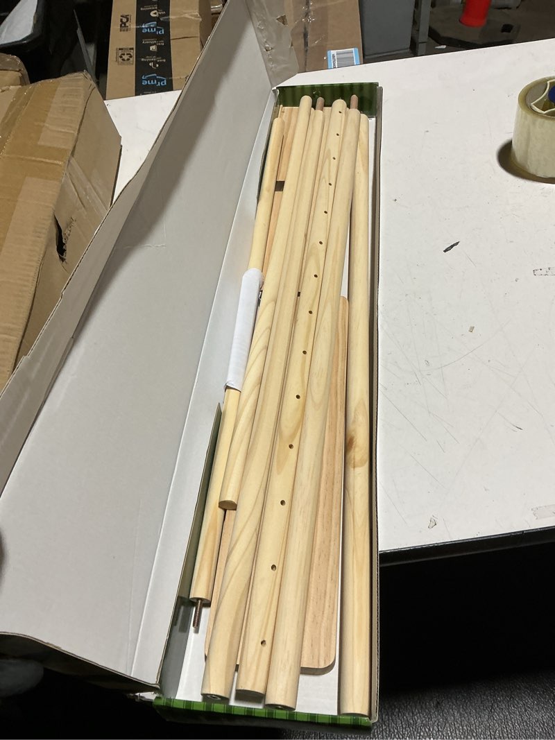 Condition photo showing Good Condition for GOTHINK Wooden Limbo Game for Kids Adults, 4.7ft Tall Limbo Pole How Low Can You Go Outdoor Game Set Great for School Field Day Luau, Cookout, Pool Party, Birthday and Summer Outdoor Activities