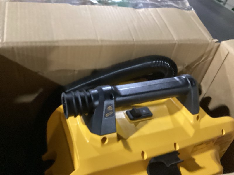 Condition photo showing As Is for Vacmaster Professional 4-Gallon 24V MAX Cordless Wet/Dry Shop Vacuum with 4.0Ah Battery - DVTB244 0201