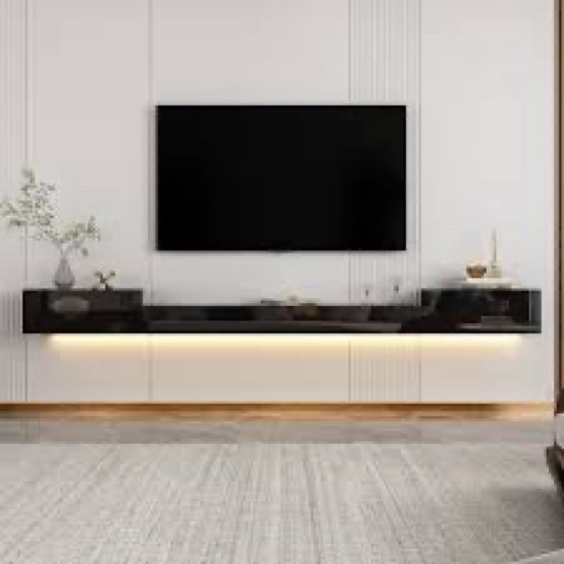 canica floating tv stand for tvs up to 88"