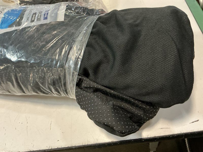 Condition photo showing Good Condition for tushguard gel seat cushion for long sitting, breathable thick patent design | enlarged cooling chair pad for office, wheelchair, soft car cushion for back, hip, sciatica (standard, black+blue) black & blue 16.5×15×1.6 inch
