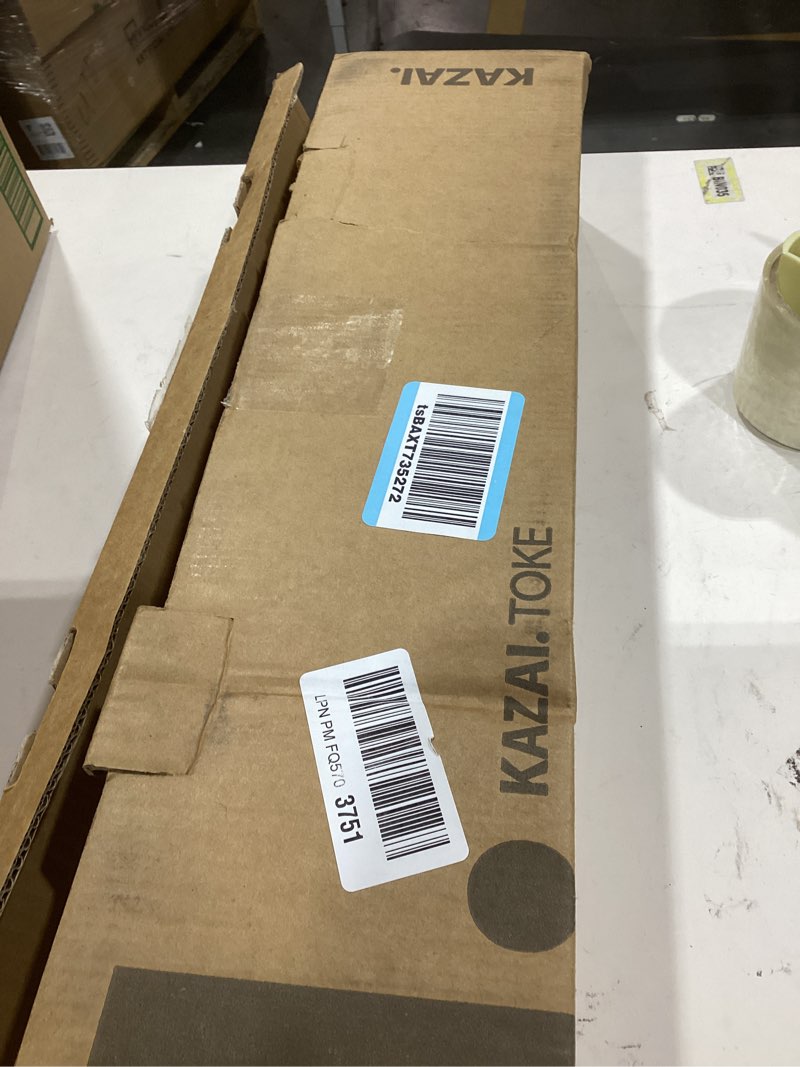 Condition photo showing Good Condition for Kazai. Wall-Mounted Coat Rack 'Toke' - Modern Design Coat Rack with Hidden Wall Hooks - Solid Wood Veneer Panel Coat Hanger - Oak 5 Hooks Oak