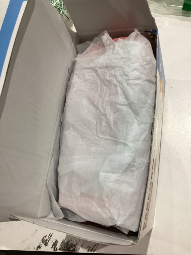 Condition photo showing New/Like New for QUMY Dog Shoes for Large Dogs, Medium Dog Boots & Paw Protectors for Winter Snowy Day, Summer Hot Pavement, Water-Resistant in Rainy Weather, Outdoor Walking, Indoor Hardfloors Skid-Resistant Sole Pink Size 6: 2.6''x3.0''(W*L) (Pack of 4)