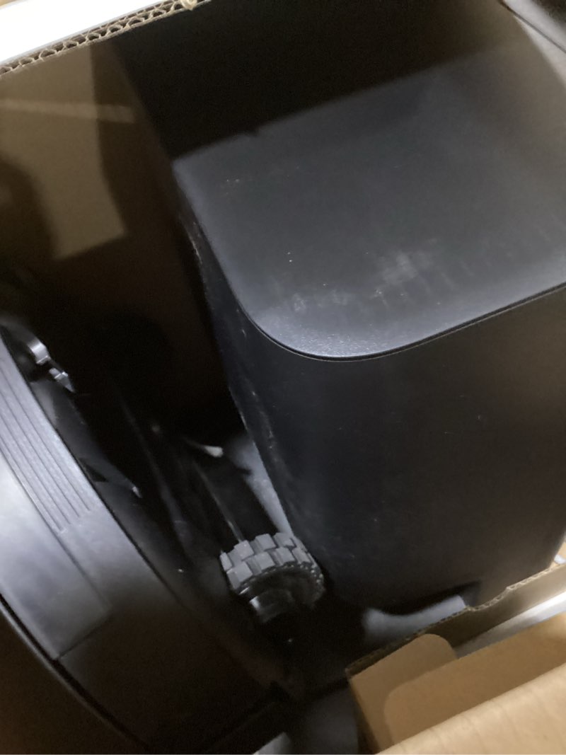 Condition photo showing As Is for mova e30 pro plus robot vacuum, 19000pa suction, duoroller brush anti-tangle, self-emptying 90-day hands-free, extendable side brush for edge cleaning, app & voice control