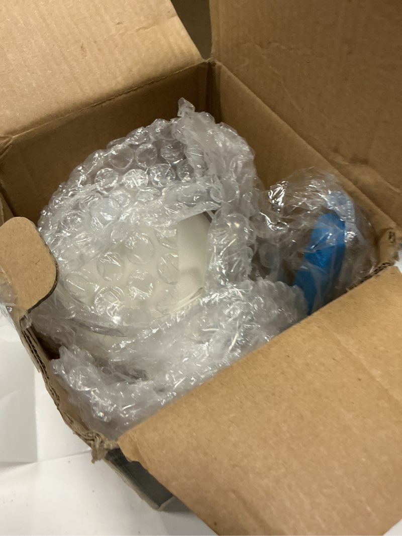 Condition photo showing New/Like New for chunmo 42oz/52oz/64oz glass water bolttles with straw half gallon large motivational water bottle with time marker sports water bottles with silicone sleeve and handle lid water jug for gym workout 42 ounces white