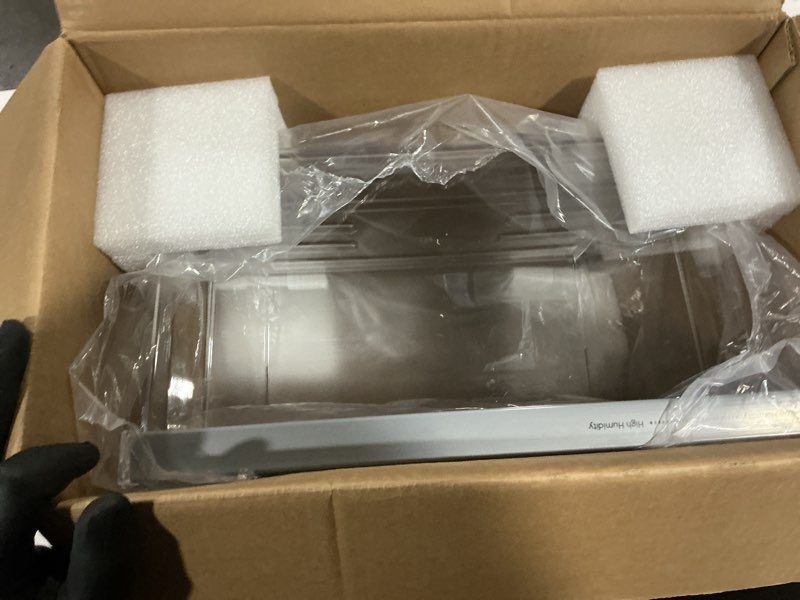 Condition photo showing Good Condition for upgraded w11162443 refrigerator crisper drawer compatible with whirlpool crisper drawer w10899435 whirlpool fridge drawer w11046494 maytag refrigerator drawer wrs325sdhz wrs315sdhz wrs315sdhm drawer
