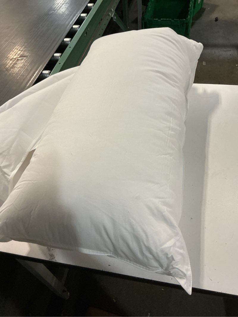 Condition photo showing Good Condition for premium down alternative pillow, king, firm/extra firm