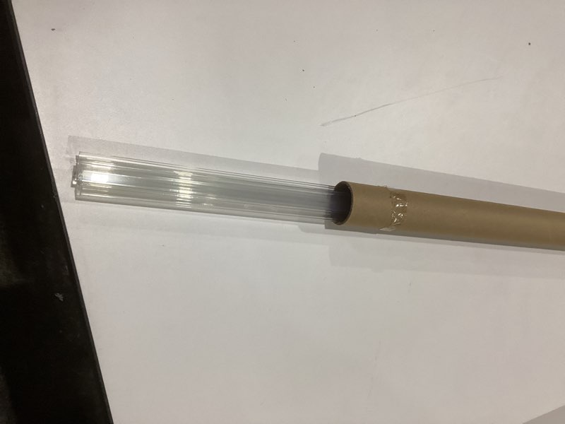 Condition photo showing New/Like New for Shower Door Bottom Seal Strip, 2PCS Seal Strip, Ultra Clear PVC, 39" Length, Fits 12mm Thick Glass, Prevents Leaks, Easy Installation, No Adhesive Required (Ultra Clear, 39in for 1/2"(12mm) Door) Ultra Clear 39in for 1/2"(12mm) Door)