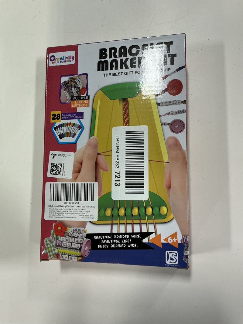 Condition photo showing New/Like New for Maynacs Arts and Crafts for Kids Ages 8-12,Friendship Bracelet Making Kit for Girl,Kids Jewelry Maki