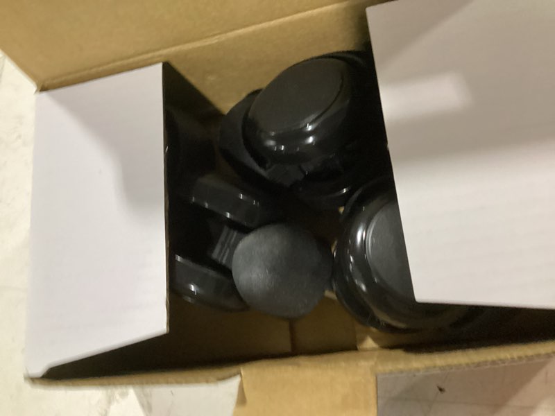 Condition photo showing Good Condition for maxgear 2" office chair wheels heavy duty replacement, mute rubber rotating desk chair caster wheels, safe for all floors including hardwood, only fits 11mm stem, not for 10mm or ikea chairs, set of 5 black