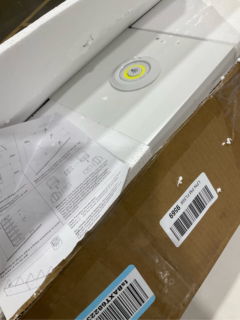 7 tier white wall shelf