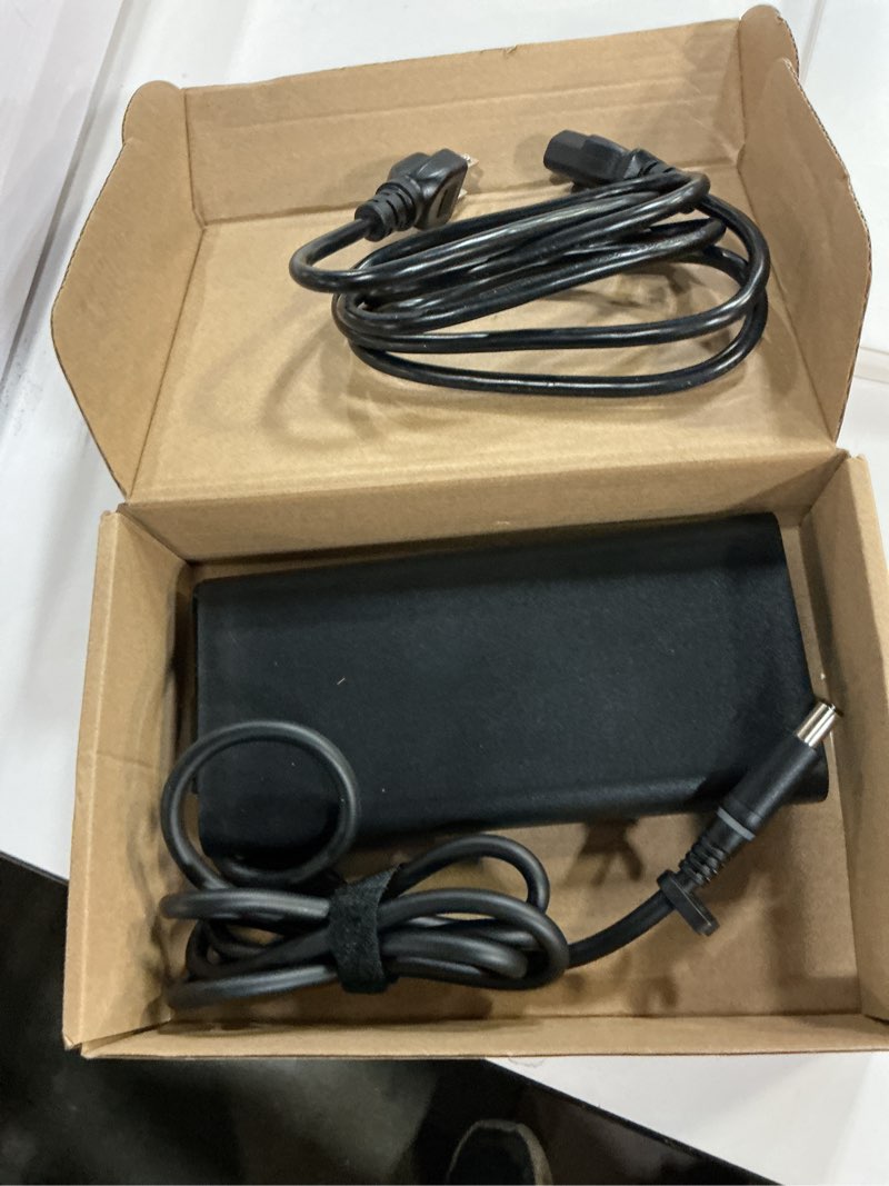 Condition photo showing Good Condition for New Slim 330W 240W Charger for Dell Alienware m16 m18 x16 R1 P124F001 P51E001 P120F001 19.5V16.92A RTX 4090 4080 Gaming Laptop AC Power Supply Adapter Cord