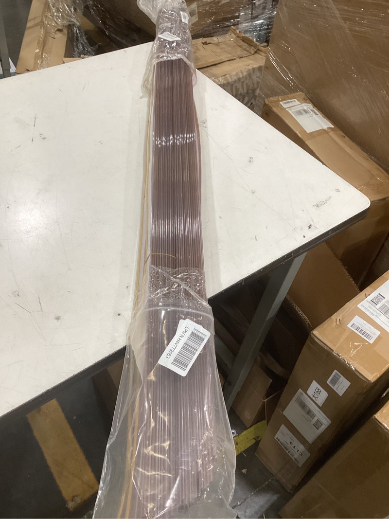 Condition photo showing Good Condition for fainne 100 pcs 1.25 inch shelf label strip holders plastic wire shelf price tag holder self adhesive clear pvc front and back labels strip for gondola price tag wood metal rack, 48 inches long