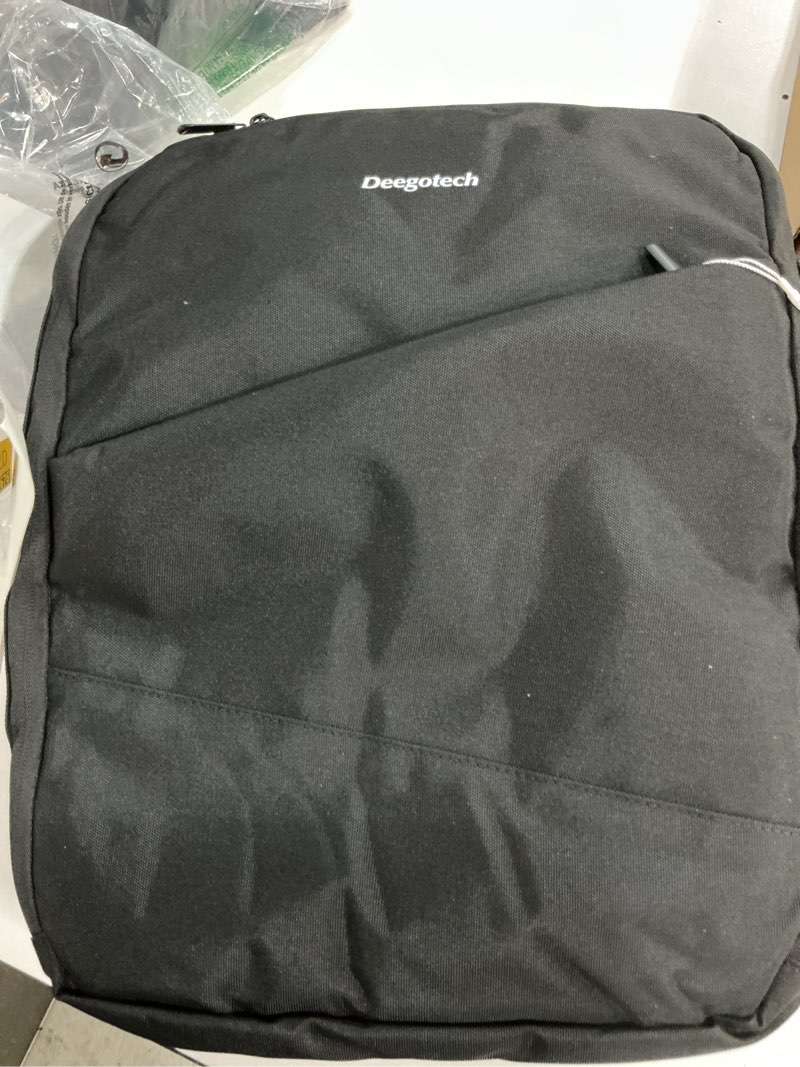 Condition photo showing New/Like New for deegotech carrying case compatible with ps5/ps5 pro/ps5 slim, protective travel bag backpack compatible with playstation 5 console, disc, accessories and 15.6" laptop, black