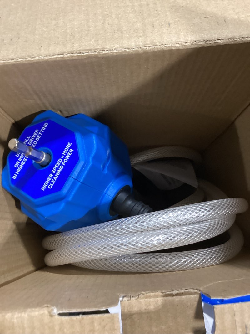 Condition photo showing Good Condition for rotopower power cleaner drill attachment 600-psi 1-gpm cold water battery pressure washer with 1 spray tips