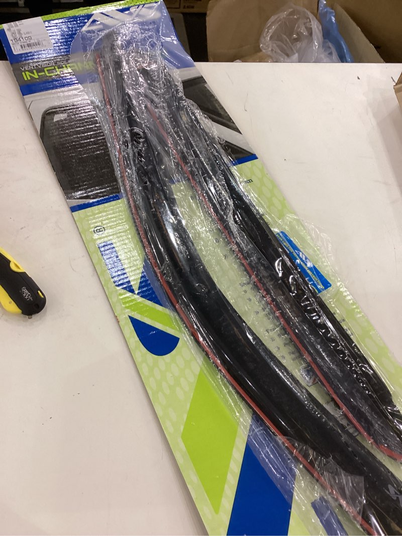 Condition photo showing Good Condition for Auto Ventshade [AVS] In-Channel Rain Guards For 2009 - 2024 Dodge Ram 1500 (19-24 Classic Body Only); 2010-2025 Ram 2500 & 3500 MEGA/CREW CAB ONLY | Window Vent Visors, 4 pcs. - Smoke | 194109