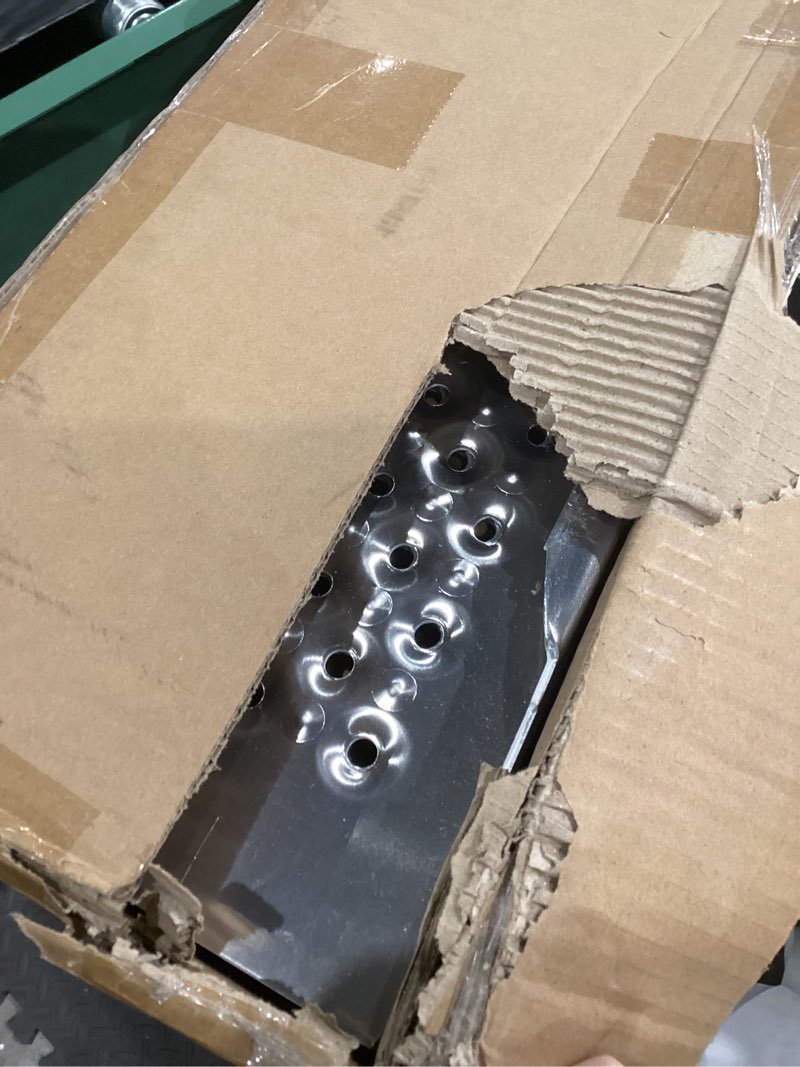 Condition photo showing Good Condition for Aluminum Shed Ramp 2 Pack, 57" Sturdy Anti-Slip Loading Ramp for Riding Mower, Long Shed Ramp, Lightweight Ramps for Motorcycles, Lawn Mower, ATVs, Blowers, Carts, Pickup Trucks-1000 lbs/PR Capacity 5FT