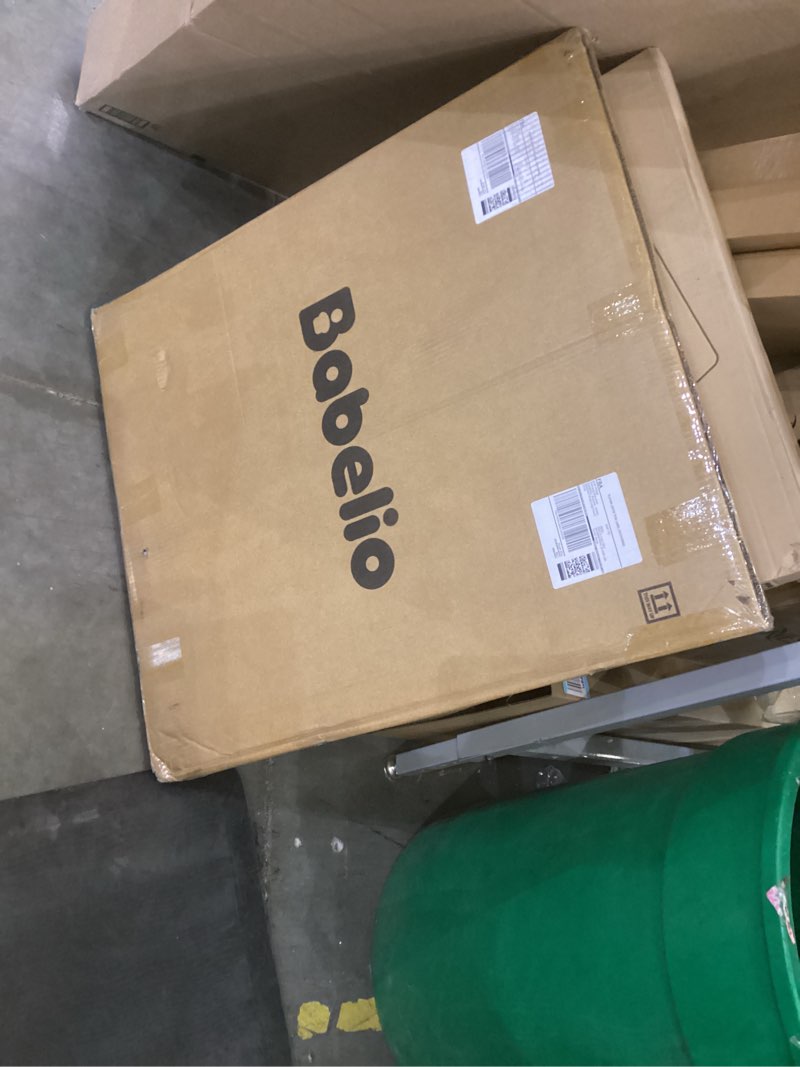 Condition photo showing New/Like New for Babelio 29-55 Inch Extra Wide Baby/Dog Gate, PressGuard P7, Metal Auto Close, Pressure Mounted Pet Door for Doorways, NO Need Tools and Drilling, with Wall Cups, White White 30"Tall 29"-55" Wide