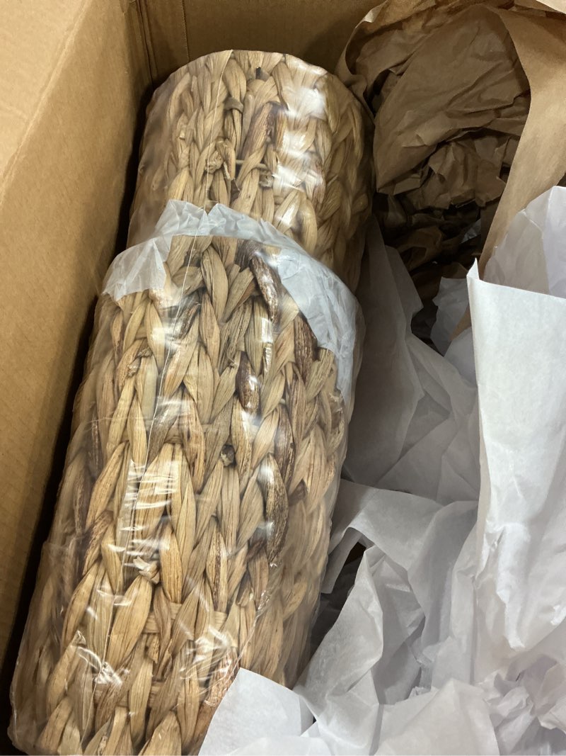 Condition photo showing New/Like New for wicker baskets