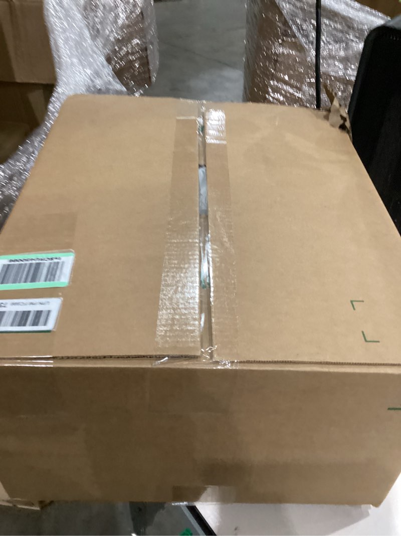 Condition photo showing As Is for DOWNCOOL Feather Comforter King Size, White Fluffy Duvet Insert King with Ultra Soft 100% Cotton Cover, All Season Luxurious Hotel Bed Comforter with Corner Tabs, 106"x90" White King