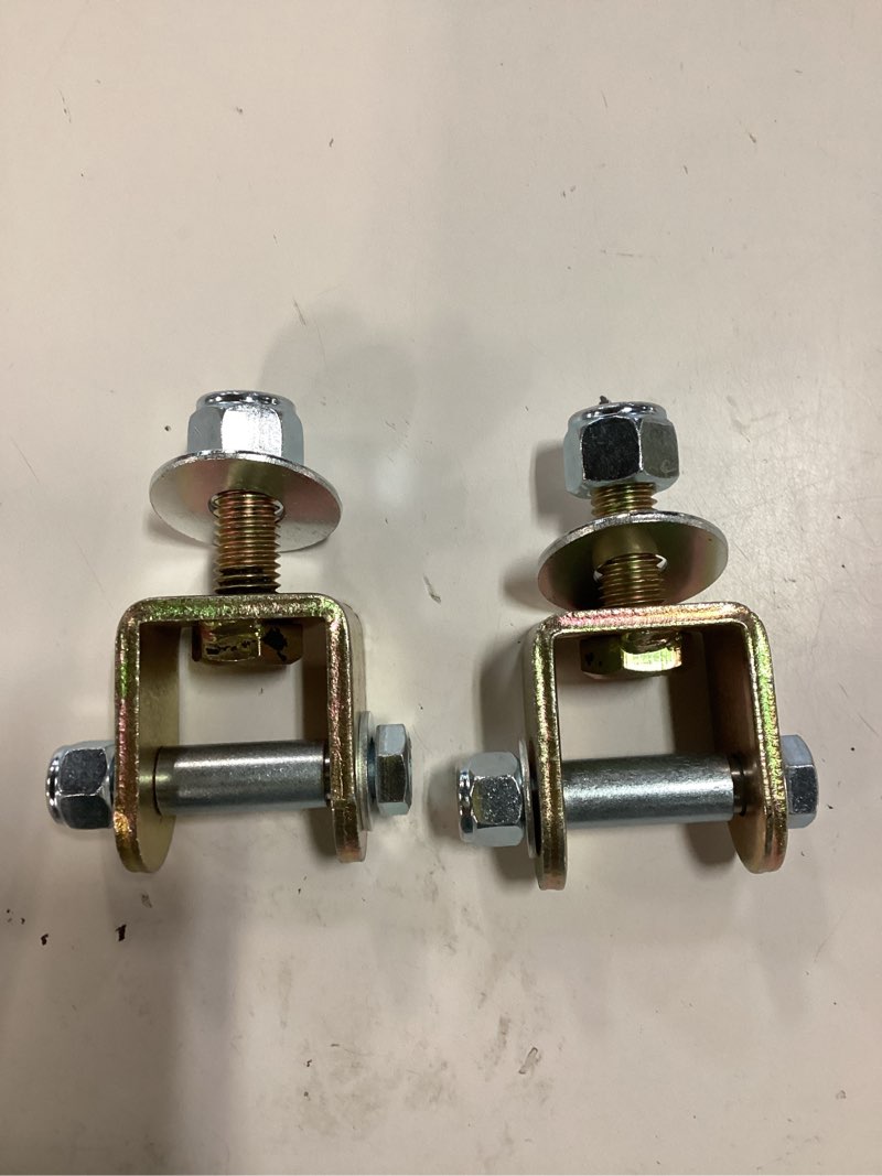 Condition photo showing New/Like New for 690001 shock adapter mount to eyelet conversion mounts - heavy duty steel