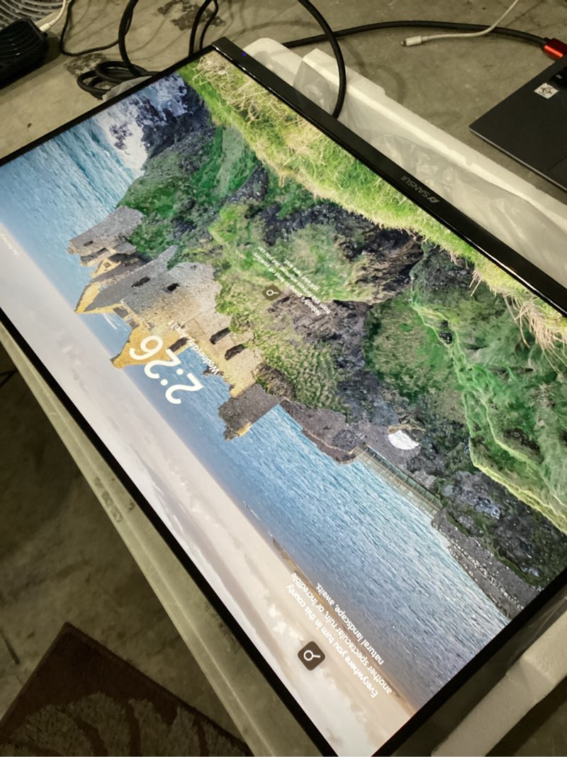 Condition photo showing Good Condition for sansui monitor 27 inch ips 100hz computer monitor, fhd 1080p hdr pc monitor with hdmi,vga ports adaptive sync tilt adjustable frameless vesa compatible for office and home