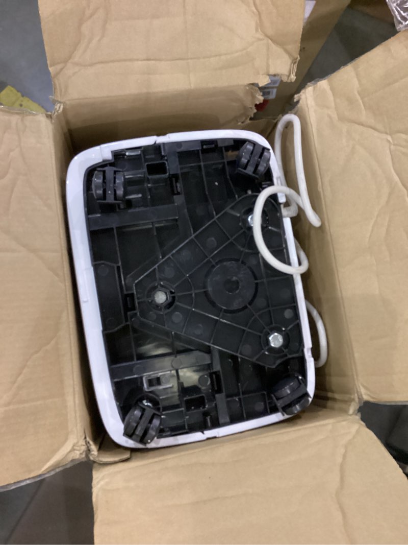 Condition photo showing As Is for Kesnos 120 Pints Energy Star Dehumidifier for Home & Basement with Drain Hose, Front LED Display and 1.06 Gal Water Tank, Ideal for Spaces up to 6,500 Sq. Ft., Featuring Auto Defrost & Timer Function 6,500 Sq. Ft. 120 Pints Front Display