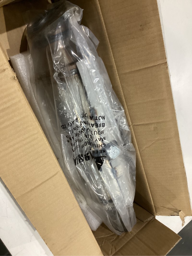 Condition photo showing As Is for catalytic converter 2.25 inch 2 pcs, high flow universal catalytic convert inlet outlet 2.25 in, direct-fit catalytic convertor with o2 port (epa compliant)