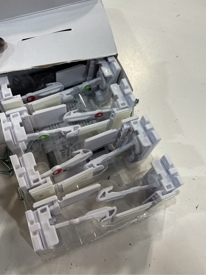 Condition photo showing Good Condition for safety 1st® secure-to-explore adhesive locks (8 locks), white