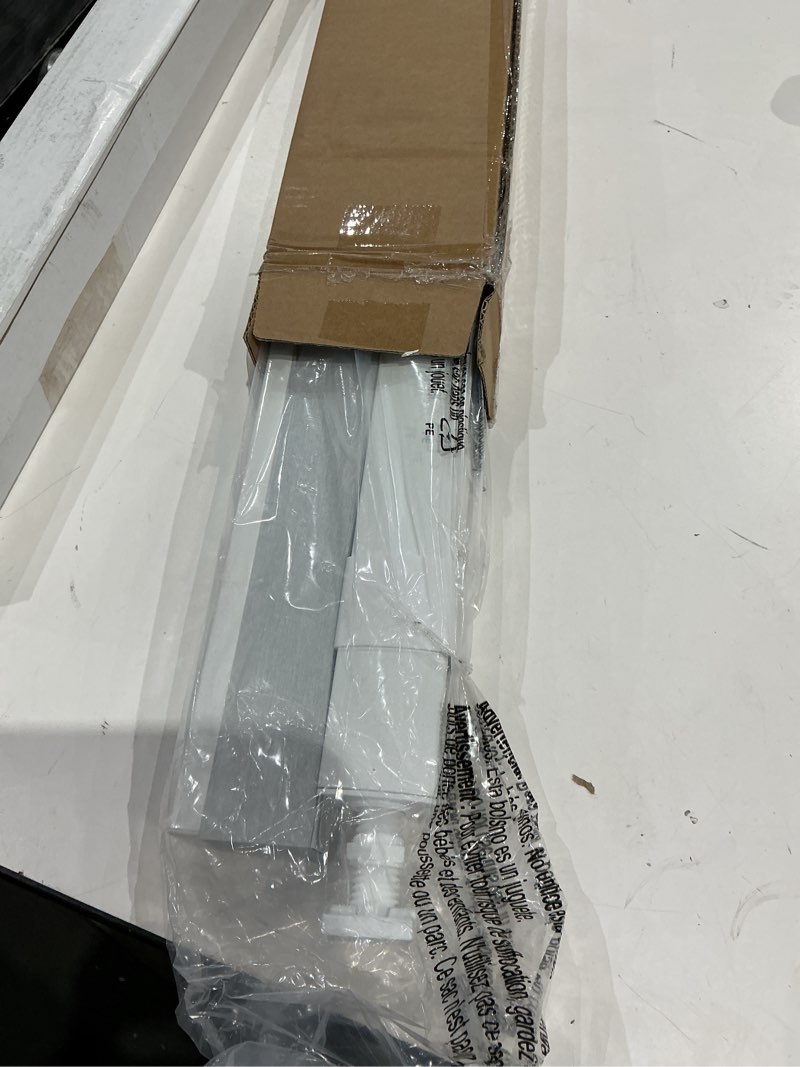 Condition photo showing Good Condition for lazblinds no tools no drill cordless cellular shades, blackout light blocking honeycomb shades for home, thermal insulation blinds for windows, 29" w x 64" h, white