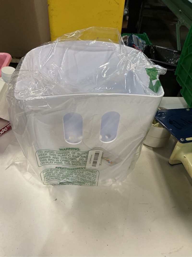 Condition photo showing Good Condition for Ubbi Freestanding Bath Toy Organizer Bath Caddy with Removable Drying Rack Bin and Scoop for Toddlers and Baby, Gray Gray Drying Bin One Size