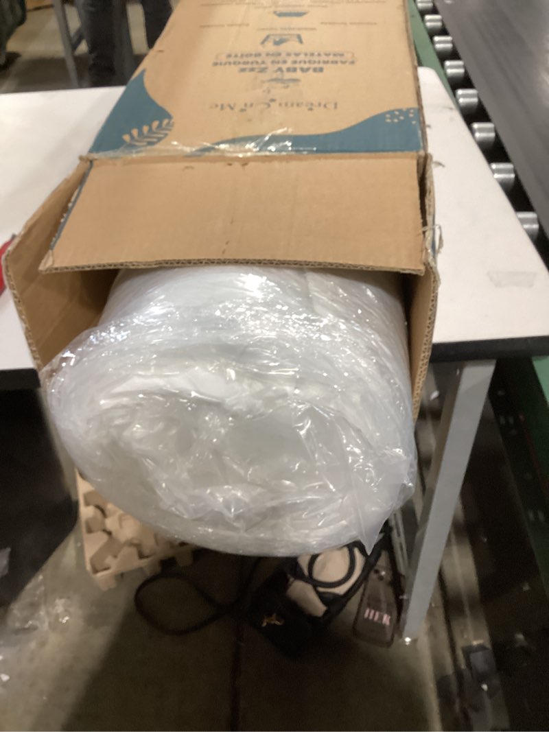 Condition photo showing New/Like New for Dream On Me Baby Zzz 5” Full-Size Crib & Toddler Bed Mattress in a Box – GREENGUARD Gold & JPMA Certified, Breathable, Water-Resistant, Machine Washable Cover, Fits Full Size Baby Cribs & Toddler Beds Baby Zzz Mattress