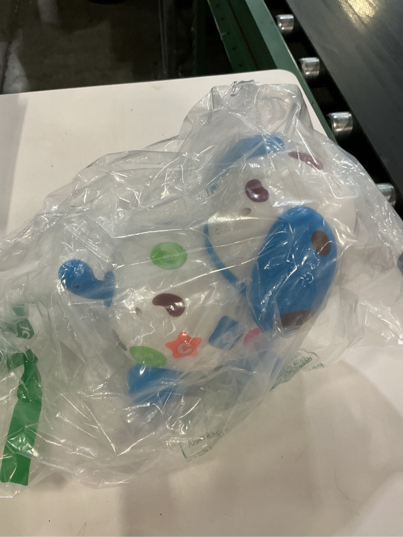 Condition photo showing New/Like New for musical puppy toys for 1 year old boy gift, crawling and walking baby toy 6-9-12-18 month, birthday gift for 1 year old boy girl, bilingual infant toys for 7 8 10 month olds (blue)
