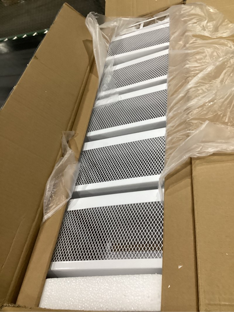 Condition photo showing Good Condition for Fruit Basket for Kitchen No Assembly,Rotating Kitchen Storage Rack,Bathroom Shelf, Organizers and Storage Cart on Rolling Wheels?Potato and Onion Storage Organizer(White, 5 Tier-Square) White 5 Tier-Square