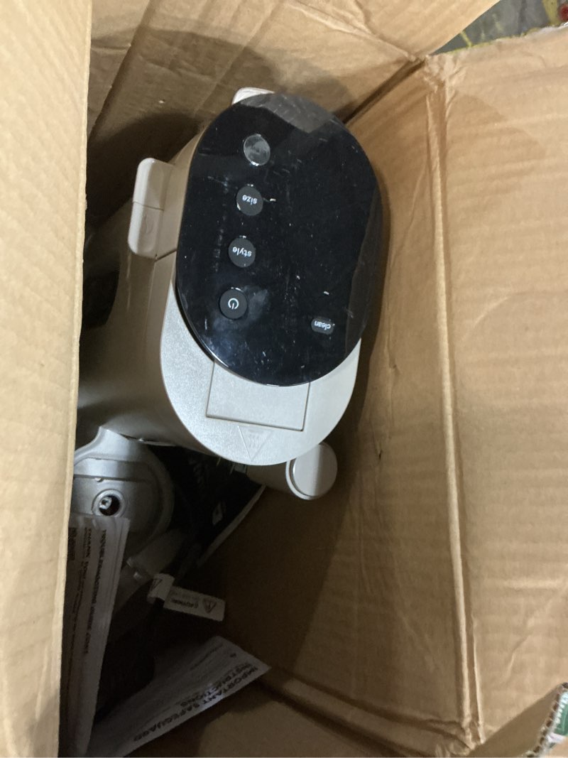 Condition photo showing As Is for Ninja Pod & Grounds | Coffee Maker | XL Single-Serve | K-Cup Pod Compatible | Brews Grounds | Compact Design | Built-In Milk Frother | 68-oz. Reservoir, 6-oz. Cup to 24-oz. Mug Sizes | Stone |PB055AST