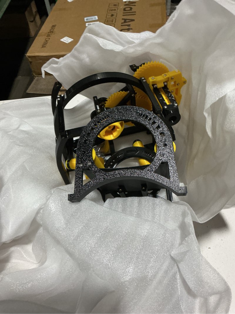Condition photo showing As Is for 3d industrial filament respooler machine, 3d printer winder machine for 20cm spools, wrap neatly without tangling?universal wire/welding filament spooler winder with smart tension control