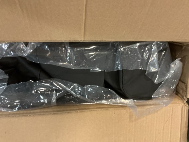 Condition photo showing Good Condition for AOMSAZTO Seat Covers for Nissan Sentra: 2020 2021 2022 2023 2024 2025 S SV SR Custom Fit Full Set Leather Cushion Car Seats Cover Black Black Sentra 2020-2025 Full Set