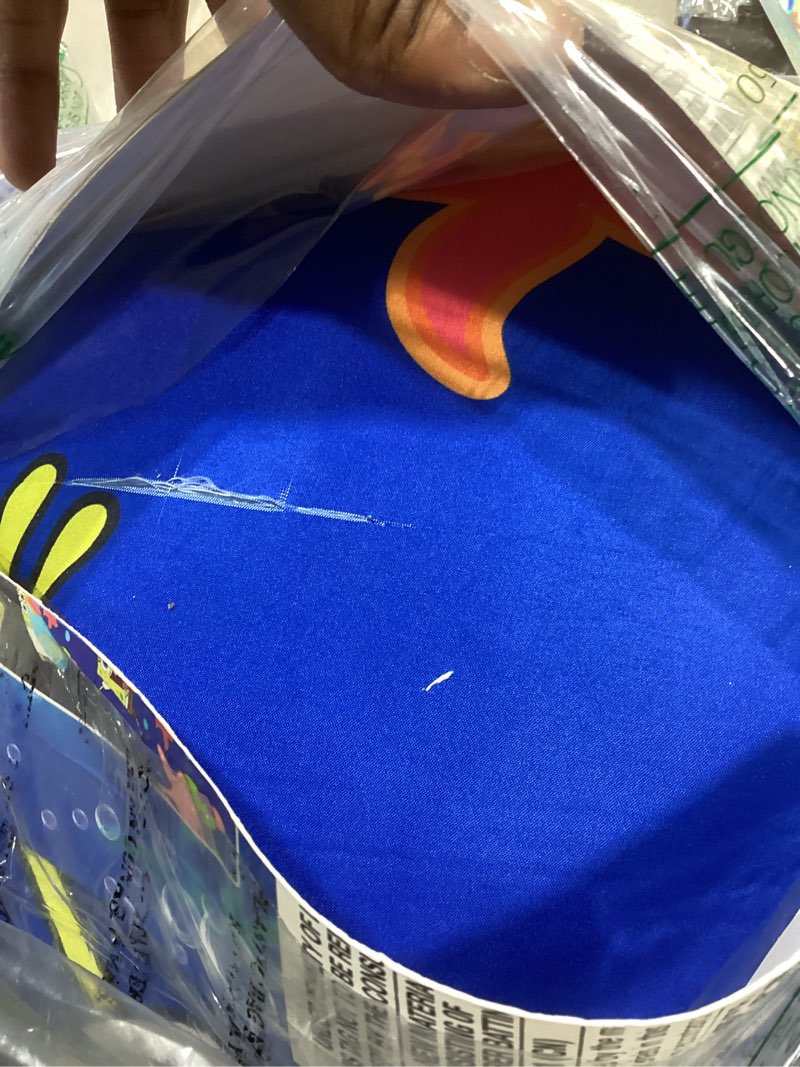 Condition photo showing Good Condition for franco kids bedding super soft comforter and sheet set with sham, 7 piece full size, spongebob squarepants spongebob squarepants 7 piece full size