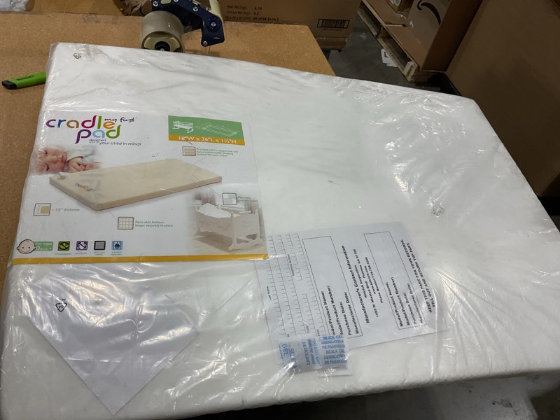 Condition photo showing New/Like New for my first cradle mattress pad 18" x 36" x 1-1/2"