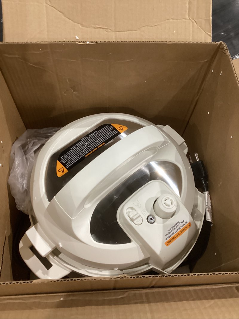 Condition photo showing Good Condition for Instant Pot 6QT RIO 7-in-1 Multi-Cooker, Pressure Cooker, Slow cook, Sauté, Steam, Rice Maker, Yogurt, & Warmer, Sea Salt, 6 Quarts Sea Salt 6 Quarts