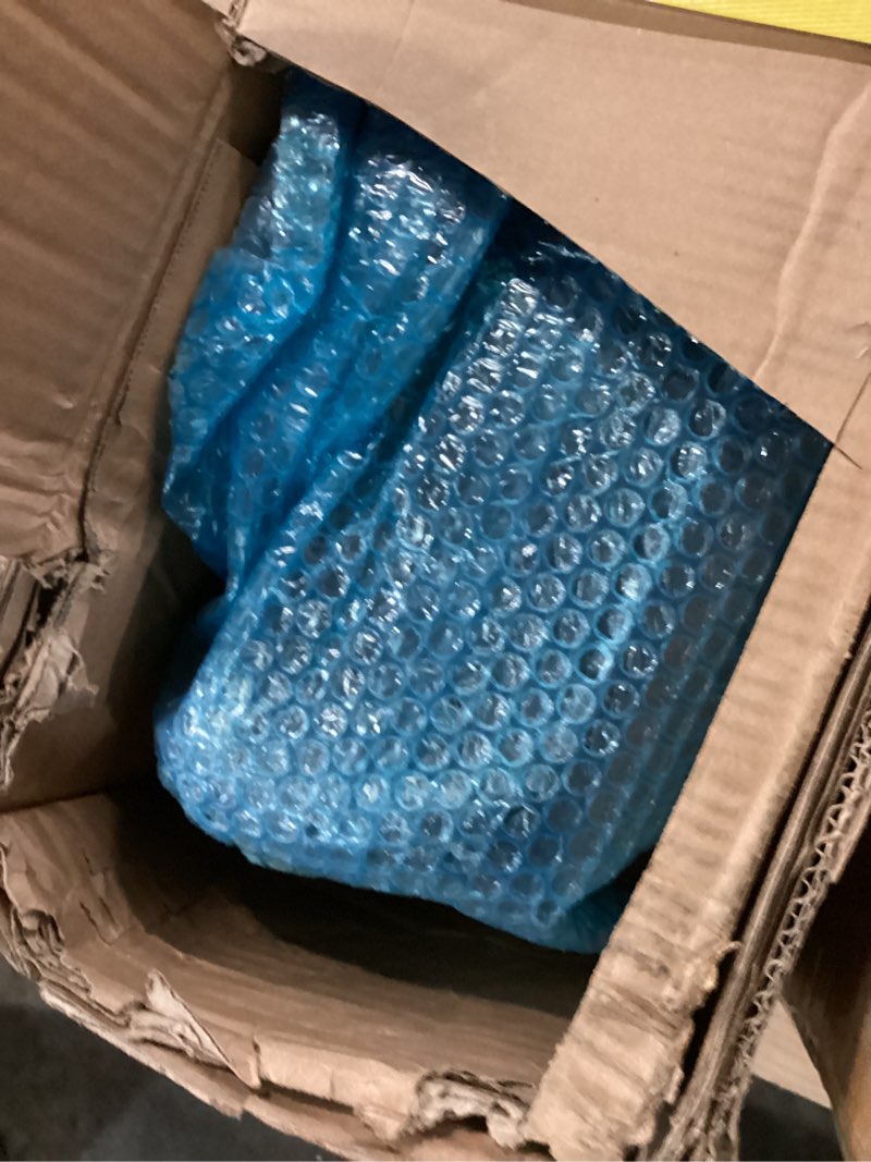 Condition photo showing Good Condition for LITTLE TREE 63" Farmhouse Console Table with Storage, Rustic Sofa Table for Entryway, Narrow Long Sofa Table Behind Couch, Console Table for Living Room, Hallway—Versatile Storage Solution, Oak