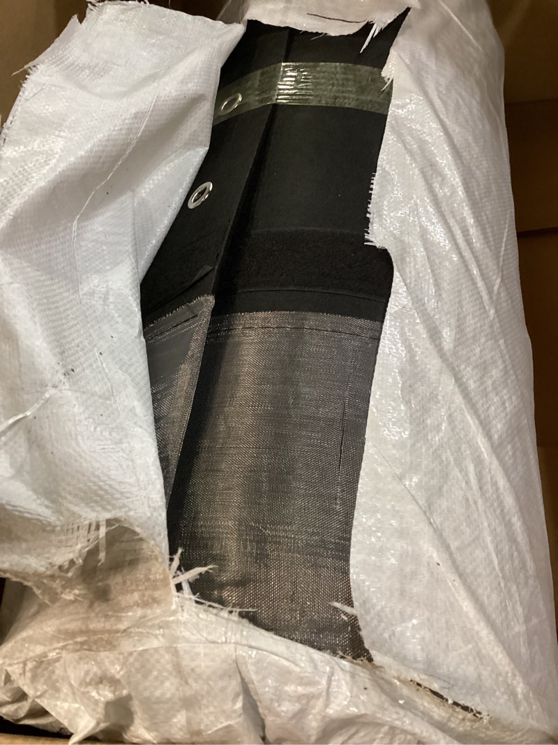 Condition photo showing Good Condition for RV Skirting Kits for Winter - Heavy Duty Insulated Camper Skirt for Travel Trailer, 5th Wheel & Motorhome, All Weather Waterproof Windproof Cold Weather & UV Resistant Underpinning Cover, 52ft x 3.2ft L 52 FT W 3.2 FT
