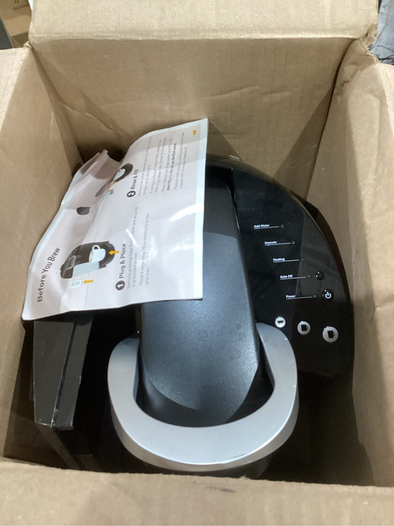 Condition photo showing Good Condition for Keurig K-Classic Single Serve K-Cup Pod Coffee Maker, with 3 Brew Sizes, 48oz Removable Reservoir, Black