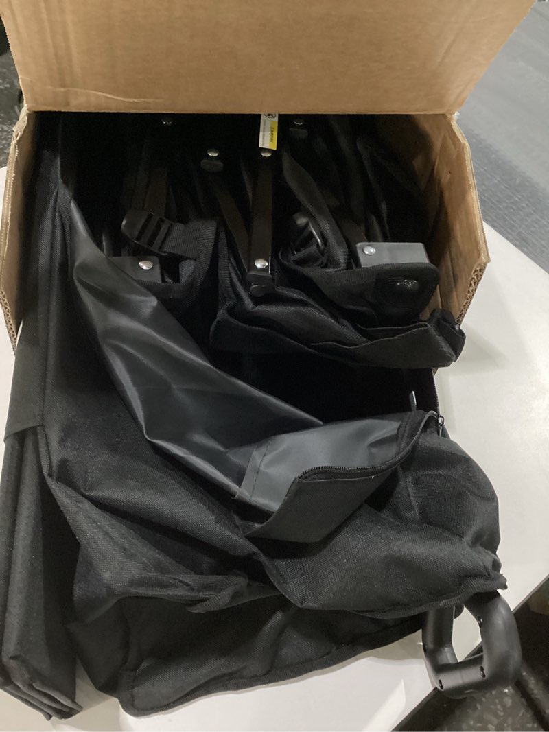 Condition photo showing New/Like New for 38"L Collapsible Wagon Cart Foldable, 460lbs Weight Capacity 220L Heavy Duty Folding Beach Wagons with Big All-Terrain Wheels, Utility Carts for Groceries, Shopping, Camping, Sports - Black