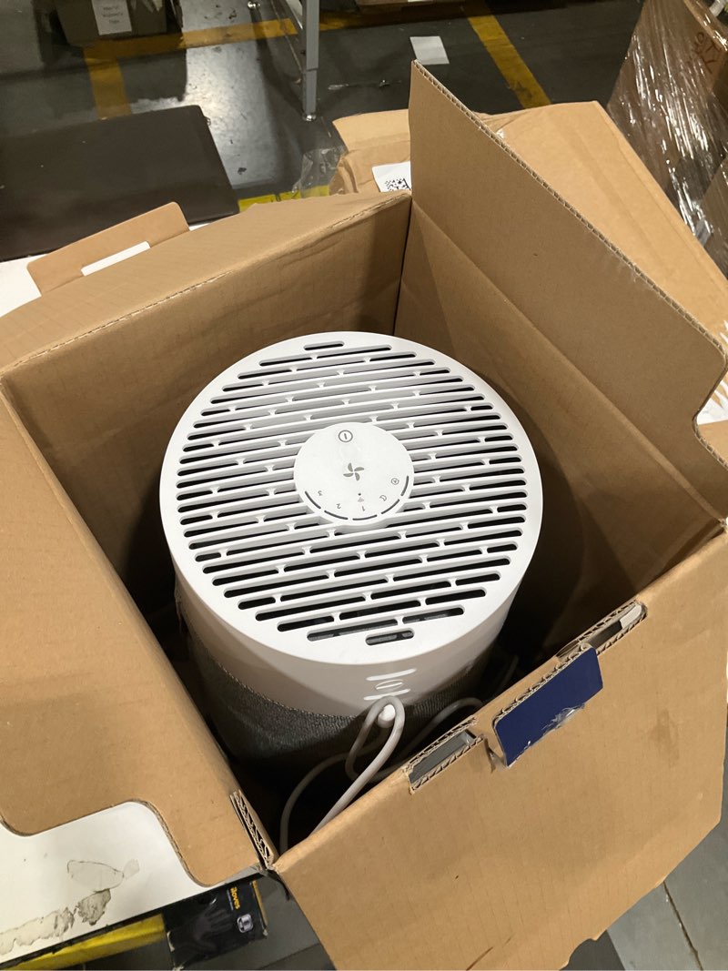 blueair blue pure 511i max smart air purifier for bedroom & small rooms up to 1,138 sq ft, hepasilen