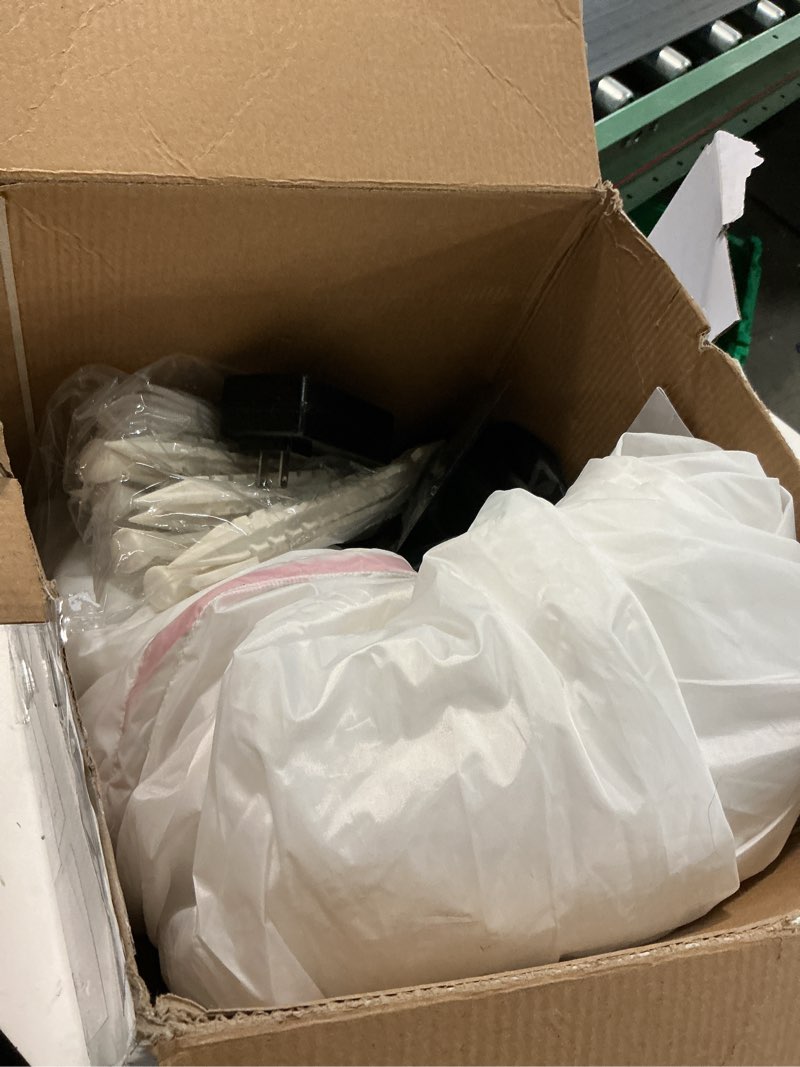 Condition photo showing As Is for Inflatable Color Changing Arch 9' x 15' x 18"", Sand Bag Base, 4 Modes, Color Changing LEDs