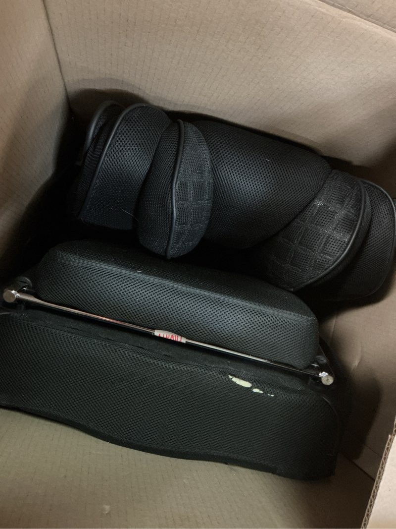 Condition photo showing As Is for Black office chair (stock photo similar but not exact)