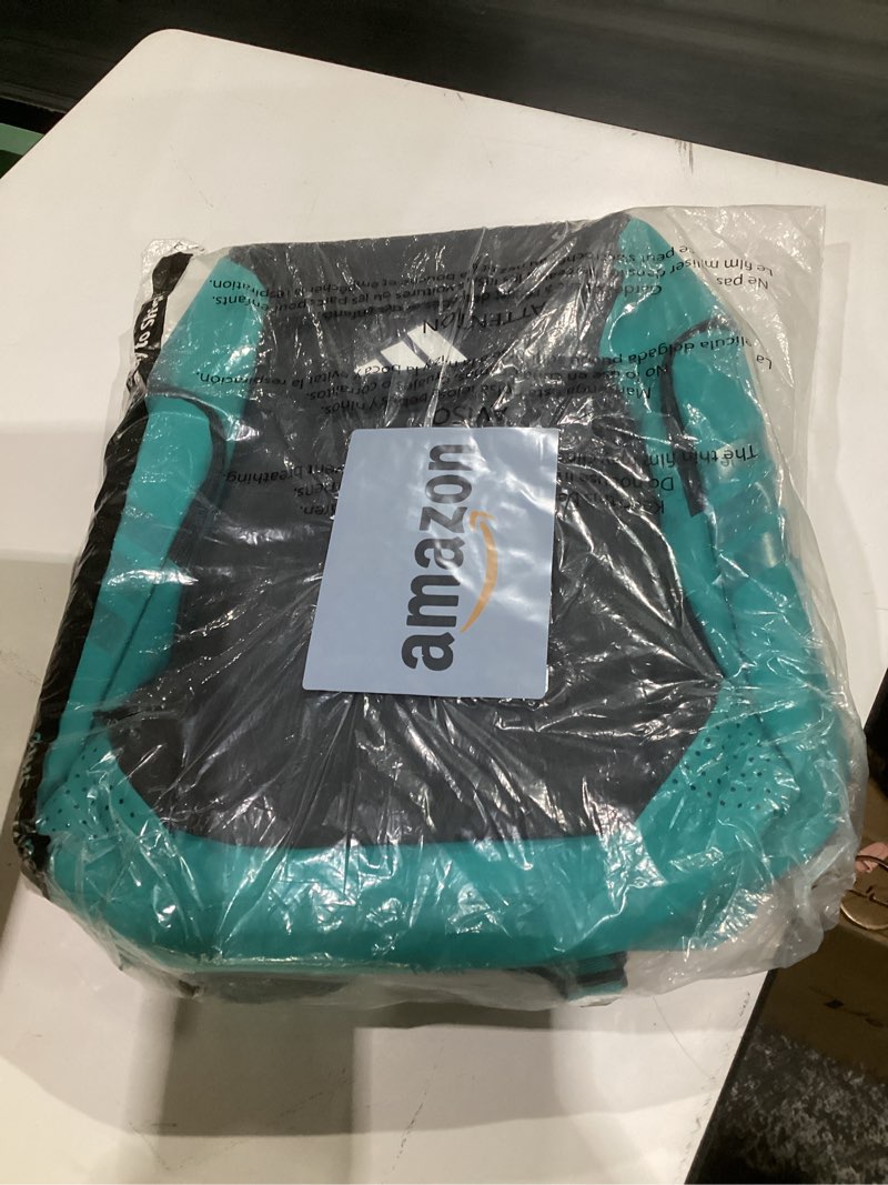 Condition photo showing New/Like New for adidas select basketball backpack – daypack for sports gym travel, 32l one size black/pure teal green