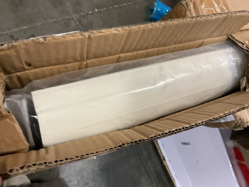 Condition photo showing Good Condition for lazblinds cordless roman shades for windows, light filtering thermal insulated window blinds, lightweight fabric blinds for indoor windows, 21" w x 60" h, ivory light filtering - ivory 21" w x 60" h