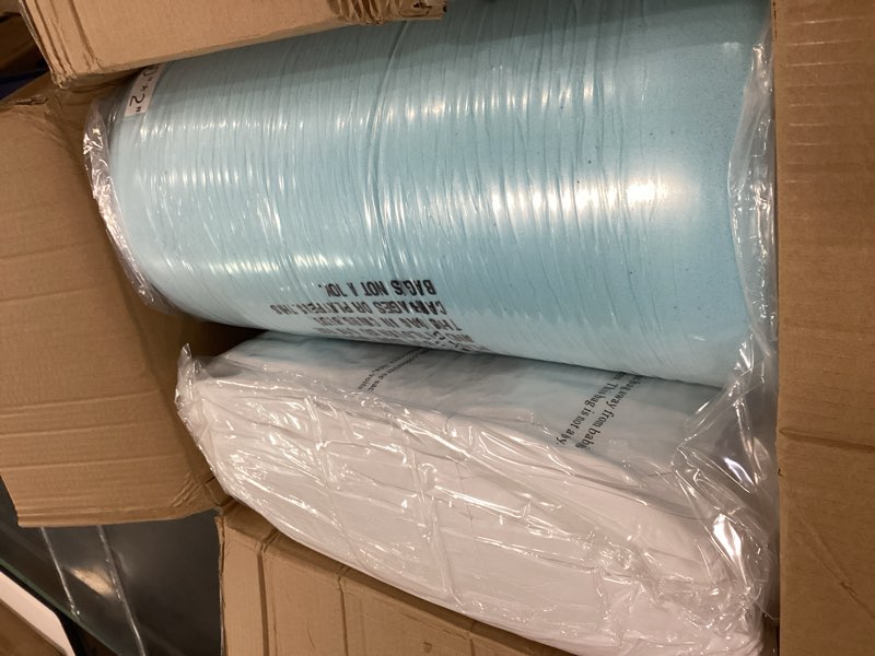 Condition photo showing New/Like New for MASVIS Queen Size Dual Layer 4 Inch Memory Foam Mattress Topper, 2 Inch Gel Memory Foam and 2 Inch Cooling Pillow Top Mattress Pad Cover for Back Pain, Medium Support Queen 2"Memory Foam+2"Mattress Topper