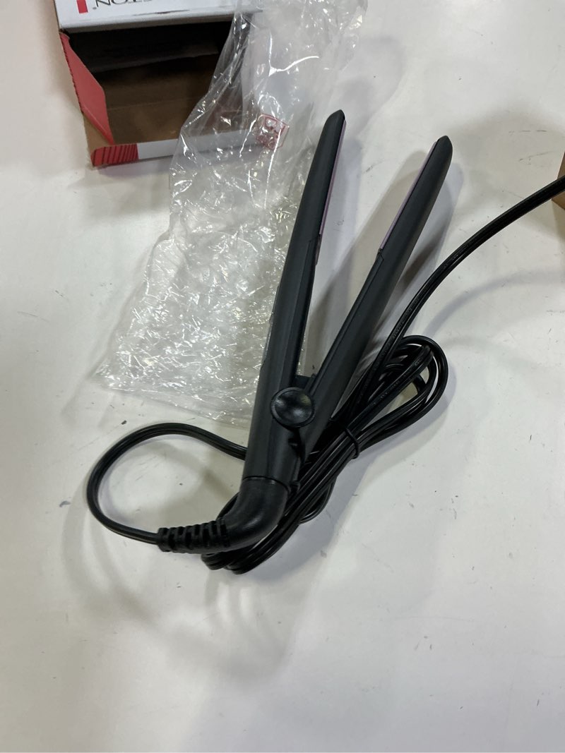 Condition photo showing Good Condition for Remington 1" Flat Iron, Hair Straightener with Anti-Static Technology, Rapid 30-Second Heat-Up, 60-Minute Auto Shut-Off, 30% Longer Ceramic Floating Plates, and Titanium-Ceramic Coating Black 1 inch